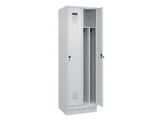 locker voor scheiding van kleding,HxBxD 1950x600x500mm,2vak - 1