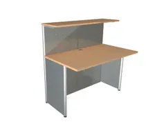 Balieprogramma Genua Basiselement Staal 1150x1160x700mm Beuken Decor