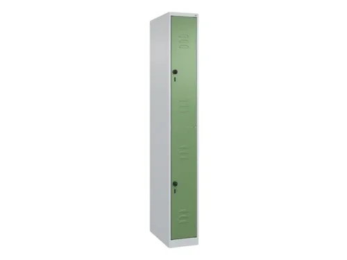 dubbeldekse locker,HxBxD 1850x250x500mm,1x2vak.,vak B 250mm