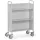 Dossierwagen 4891 150kg 770x320mm 3 Etages Ral7035
