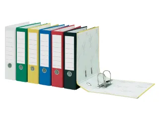 Ordner Qbasic A4 80mm karton zwart - 3
