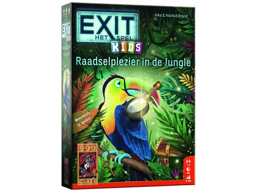 999Games EXIT Kids Raadselplezier in de jungle puzzelspel 5+