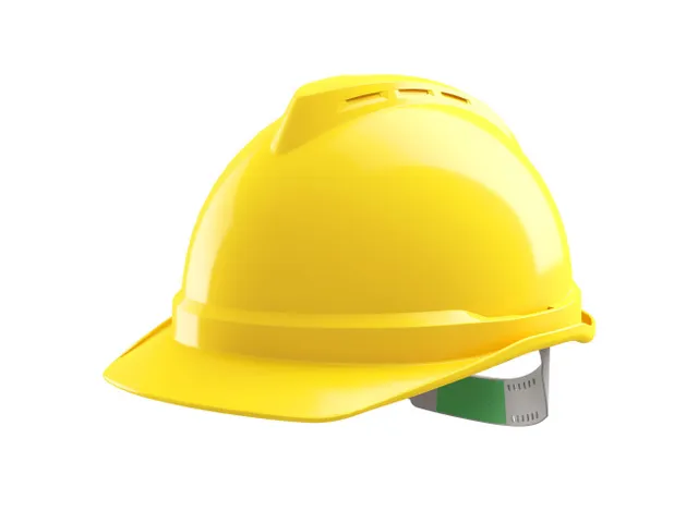 MSA V-Gard 500 GV521 veiligheidshelm, ABS, geel, per 20 stuks, niet ge