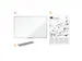 Whiteboard Nobo Essence Magnetisch 90x120cm staal