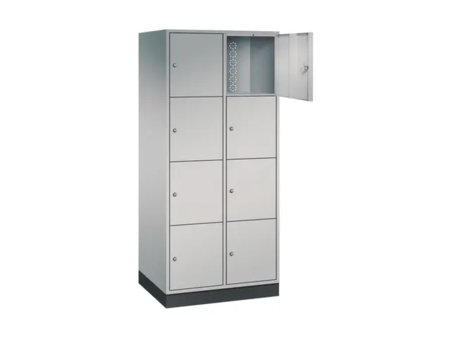 grootvolume-lockersysteem,HxBxD 1950x820x600mm,2x4vakken,cil.-slot