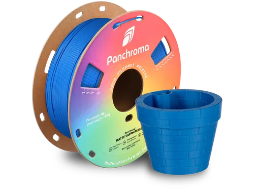 PLA Matte 1,75mm blauw 1kg Panchroma 3D Filament