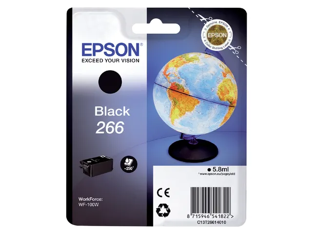 Cartouche Epson 266 T2661 C13T26614010 Noir