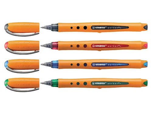Rollerpen Stabilo Worker 2018/36 Groen 0.5Mm