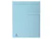 Dossiermap Exacompta Forever A4 3 kleppen 280gr blauw