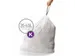 Afvalzakken 35-45 Liter Wit