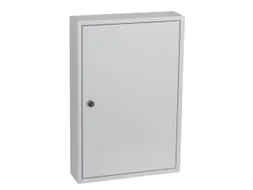 sleutelkast,64haak,HxBxD 450x300x80mm,romp grijs,front grijs