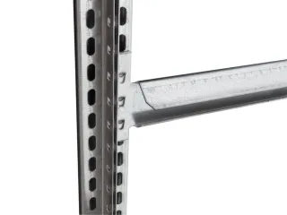 traversepaar,v. bandenstelling,B 1000mm,vakl. 150kg,verzinkt - 1