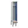 locker met bank,voor scheiding van kleding,HxBxD 2120x300x815mm,1vak