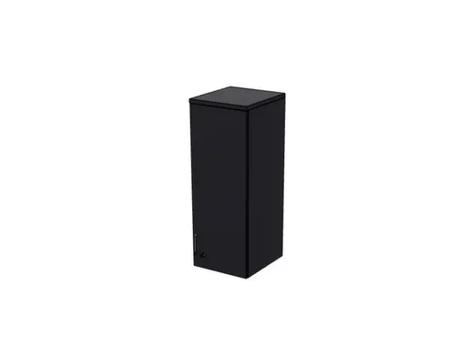 opzetkast v. kast met openslaande deuren CC-zwart 1070x400x445mm
