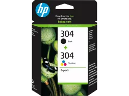 HP 304 originele inktcartridges zwart en kleur 2-pack 3JB05AE