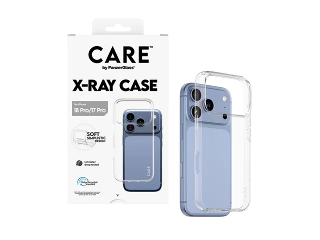 PanzerGlass CARE by X-Ray Case iPhone 18 Pro | 17 Pro, Hoes, App
