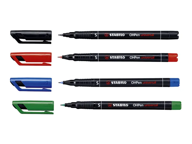 Feutre STABILO OHpen permanent 841/40 ogive Super Fin rouge