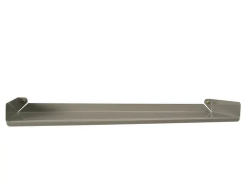 legbord,v. perfoplaat,HxBxD 50x580x150mm,zilvergrijs