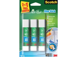 Lijmstift Scotch 21gr 2+1 gratis - 1