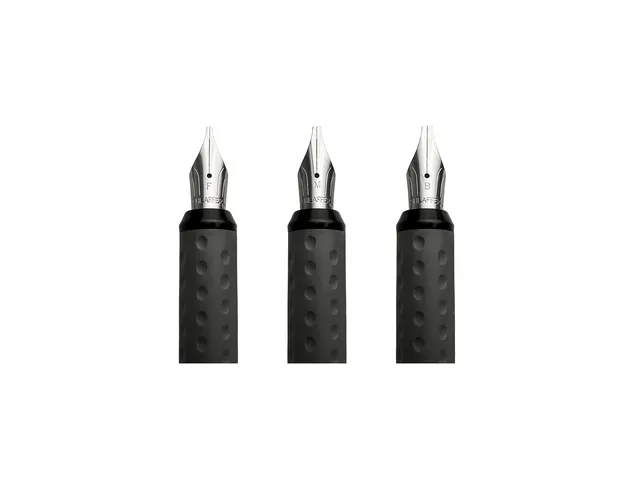 Ensemble pour calligraphie Sheaffer noir mini plumes F/M/B