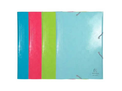 Elastomap A3 3 Kleppen In Gelamineerd Glanskarton Assorti