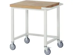 Werkbank 880x750x700mm Beukenhouten Werkblad Duwbeugel