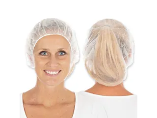 Franz Mensch Hygonorm 12649 haarnetje 53cm Wit 1000 stuks - 3
