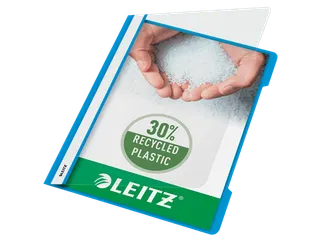 Snelhechter Leitz 4191 standaard A4 lichtblauw 30% gerecycled plastic - 1