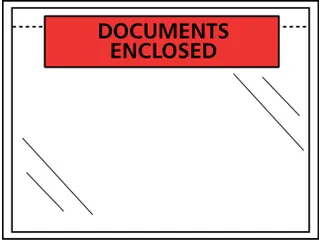 Paklijstenvelop Cleverpack Zelfklevend C6 110x165mm Documents Enclosed - 1