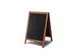 Panneau trottoir Modèle A JD Natura bois marron clair 55x85cm