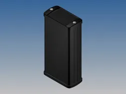 Aluminium Behuizing - Zwart - 125x59.9x30.9mm