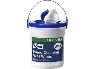Reinigingsdoekjes Tork Hand Cleaning W14 parfumvrij wit 190592 - 1