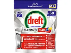 vaatwasmiddel Platinum Plus Lemon 59 capsules