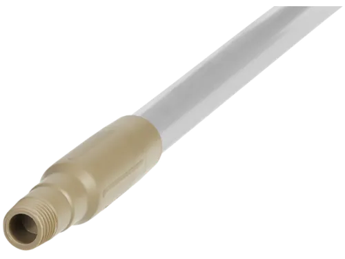 Vikan Hygiene aluminium steel 1260mm Ø25mm bruin met schroefdraad