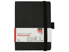 Notitieboek Quantore A6 flex lijn 192blz 80 grams zwart