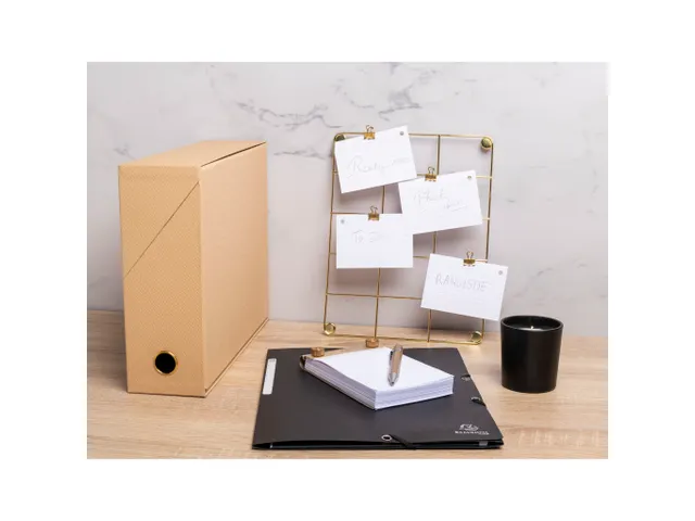 Boîte de transfert OfficeByMe A4+ Dos 90mm Beige