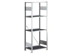 Inhaakstelling Aanslagrand Basisveld 1850x750x300mm 4legborden