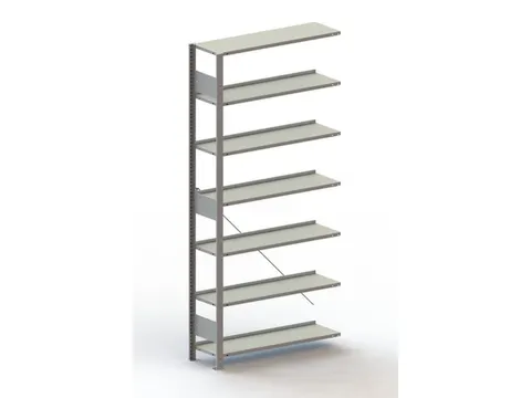 dossierstelling,aanbouwveld,HxBxD 2200x1006x336mm,vaklast 80kg