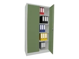 universele kast,HxBxD 1950x1000x400mm,RAL7035,front RAL6011 - 3