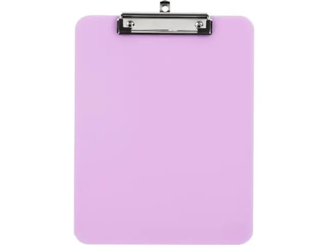 Klemplaat Pastel A4 Polystyreen assorti Paars of groen