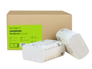 Handdoekjes Multifold 100% Recycled 2-laags 100% Co2 Neutraal 15 Pak - 1