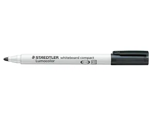 whiteboardmarker Lumocolor Compact zwart 2mm - 1