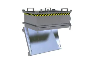 mini-bodemklepcontainer,HxLxB 625x800x1000mm,0,37m³,inrijbeugel,staal - 4