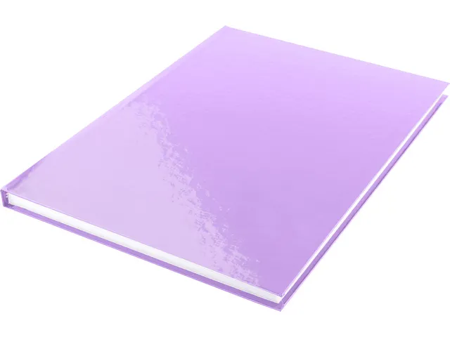 Dummyboek Kangaro A4 violet pastel hard cover 80 blad blanco 100 grams