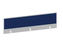 baliepaneel bureau aanbouw achter MP-lichtgrijs BN6016-blauw 1600mm