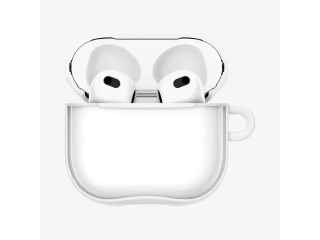 Spigen Ultra Hybrid Opbergtas AirPods 4TH Gen Ultra Hybred Wit