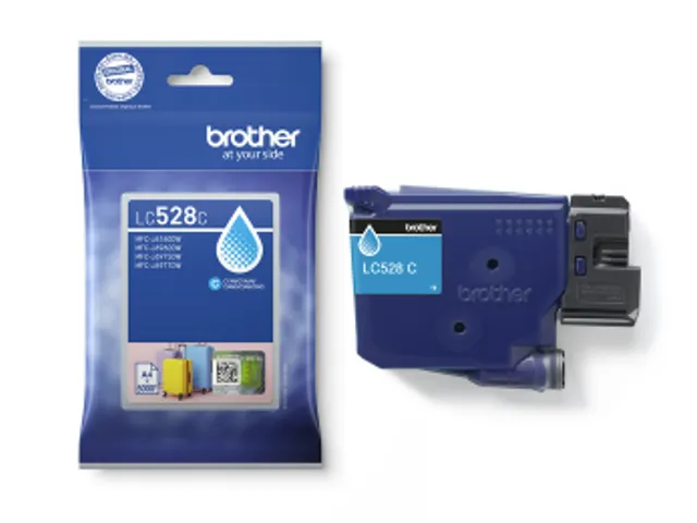 Inktcartridge Brother LC-528C cyaan 5.000 pagina's