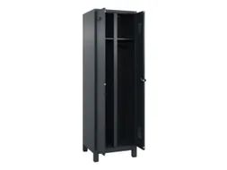 locker voor scheiding van kleding,HxBxD 1950x600x500mm,2vak