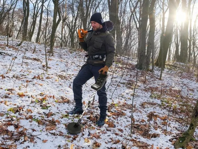 Metaaldetector Met Audio-Discriminatie