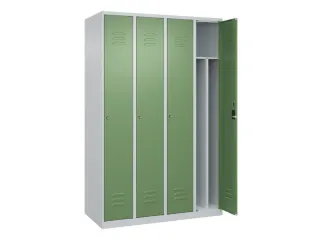 locker voor scheiding van kleding,HxBxD 1850x1200x500mm,4vak - 2